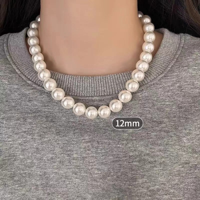 French Retro Chanel High-End Pearl Clavicle Chain Light Luxury Gentle Elegant Fashion Trend Design Necklace - Image 1